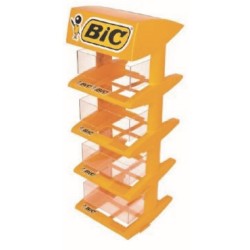 Espo Accendini Bic 4 Piani Vuoto 1 pz