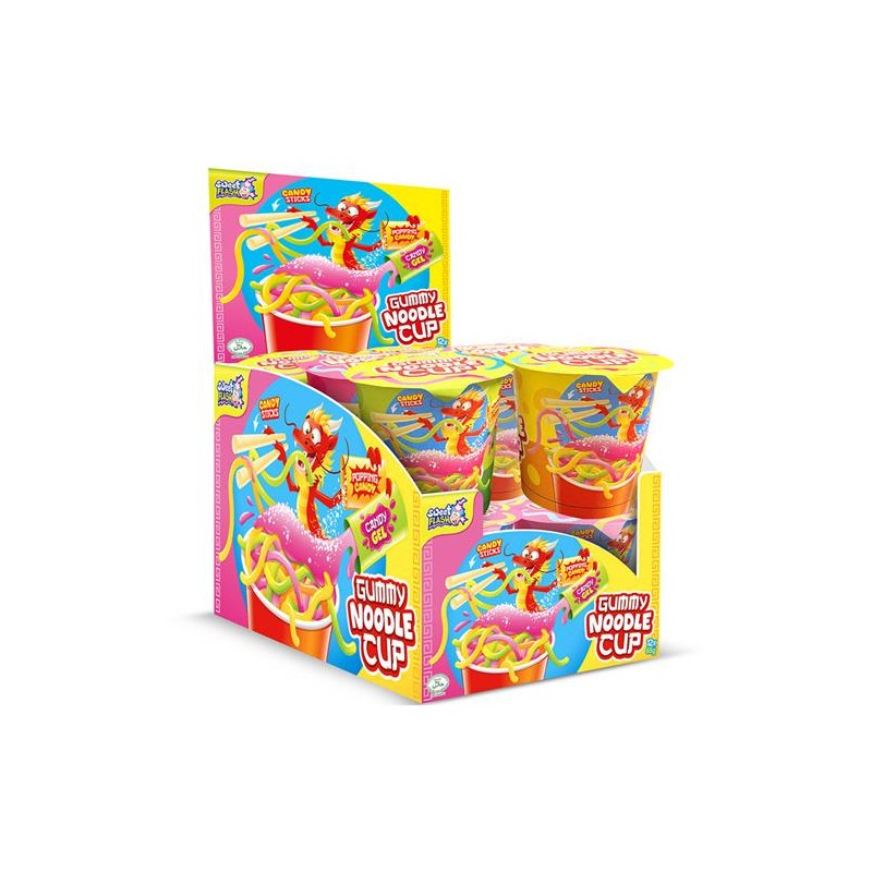 Espo gummy noodle cup  art.2002 gr 65 x 12 pz