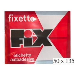 ETICHETTE ADESIVE  FIXETTE ART.170  50X135  1PZ