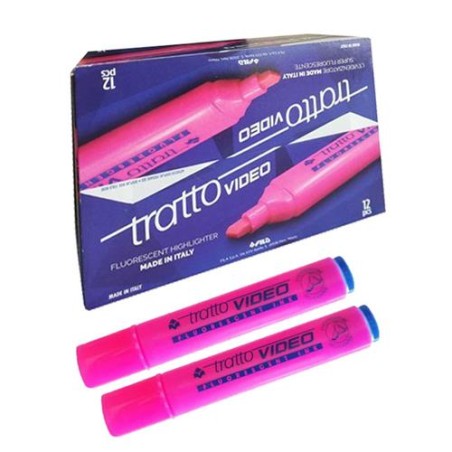 EVIDENZIATORE TRATTO FUXIA ART.8302 12 P