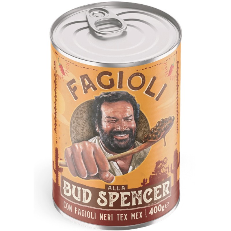 FAGIOLI ALLA BUD SPENCER NERI TEX MEX 400 GR X 1  PZ