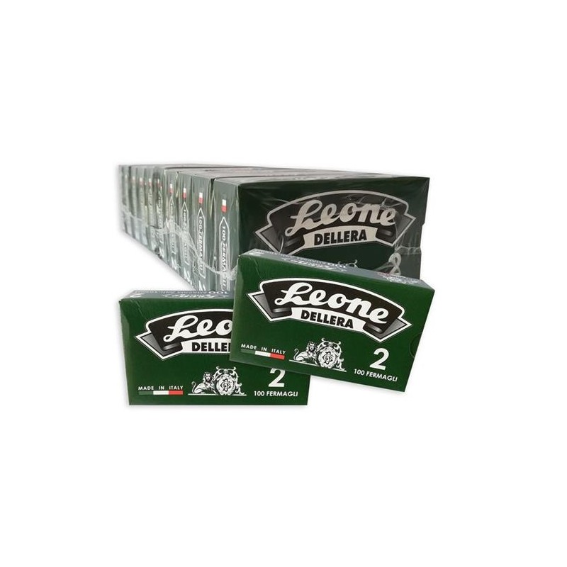 Fermagli zincato Leone n.2   100 pz