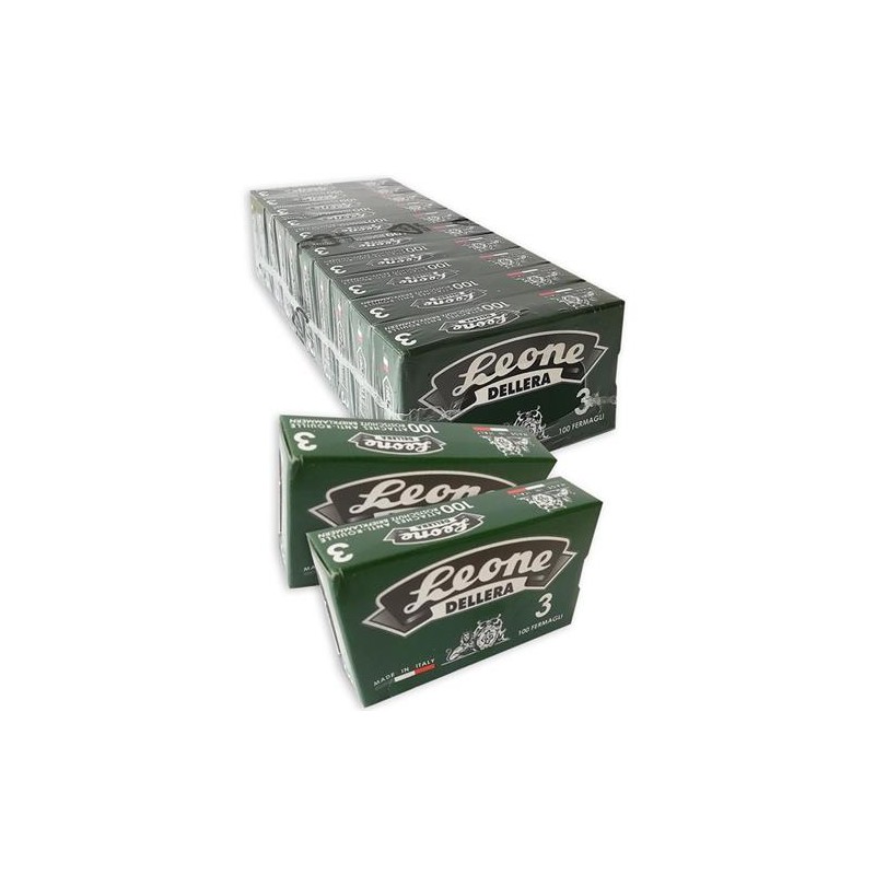 Fermagli zincato Leone n.3 100  pz