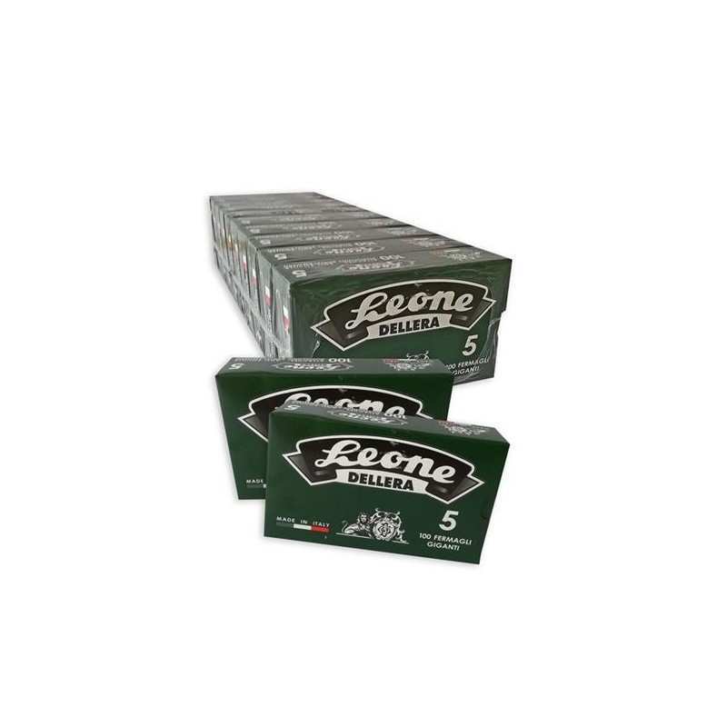 Fermagli zincato Leone n.5  100 pz