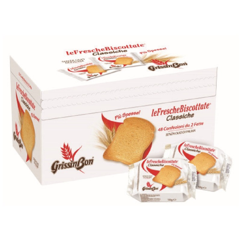 FETTE BISCOTTATE   GR 18 X 48 PZ