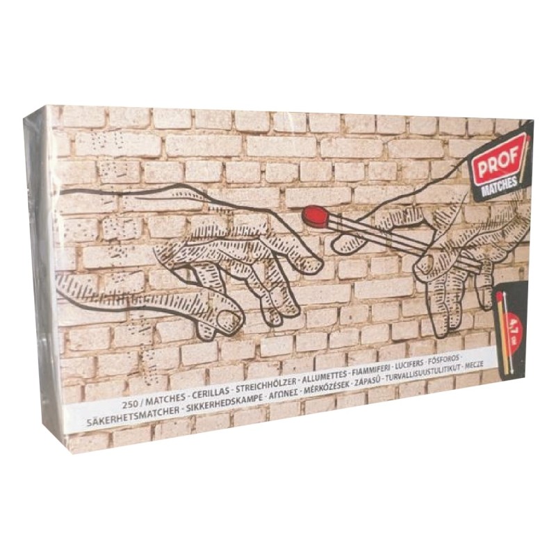 FIAMMIFERO FAMILIARE MATCHES 42MMX10 ART.40806005 100 PZ