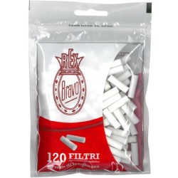 Filtri bravo  slim 6 mm longo 20 mm 30 pz