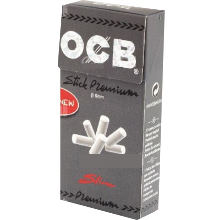 Filtri ocb 6 mm slim silver stick  20 pz