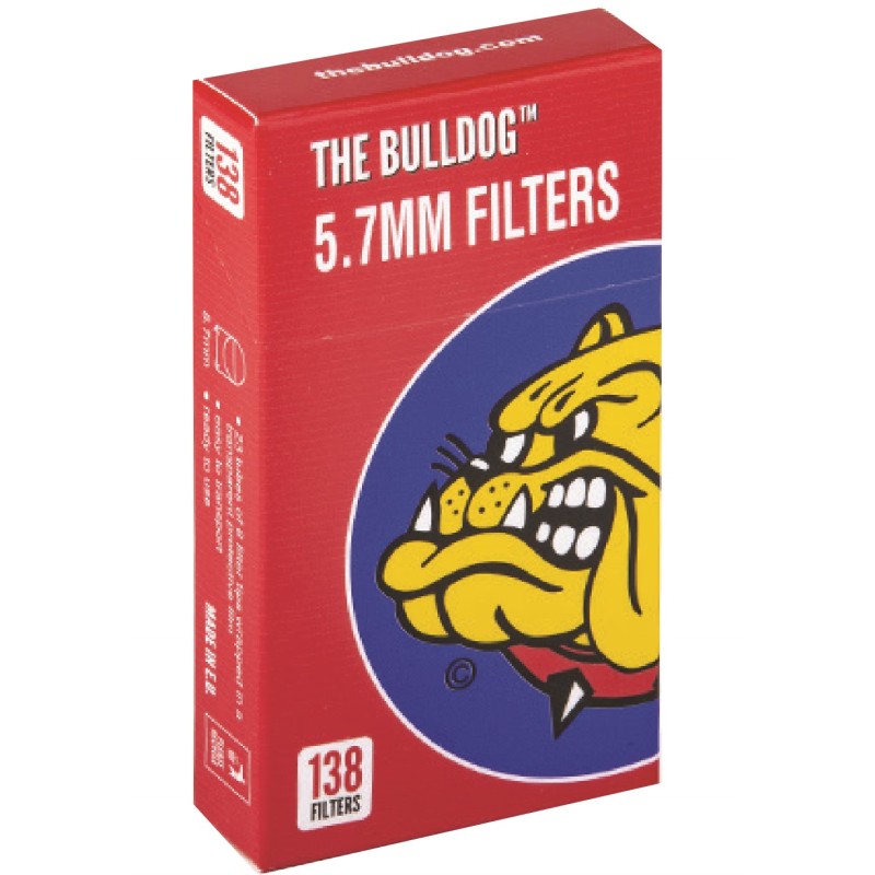 Filtri pop a tip 5.7 mm the bulldog  20 pz