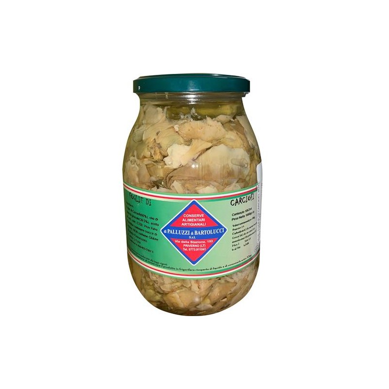 FOGLIE DI CARCIOFI  SOTT' OLIO 2.900 KG  1 PZ