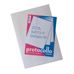 FOGLIO PROTOCOLLO 5 MM ART.1294 20 PZ