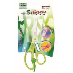 FORBICI SNIPPY CON MOLLA DI RILASCIO E PERSONALIZZABILI  ART.4445B   13 CM X 1 PZ