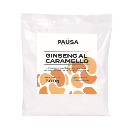 GINSENG PAUSA AL CARAMELLO IN BUSTA 500 GR  PZ 1