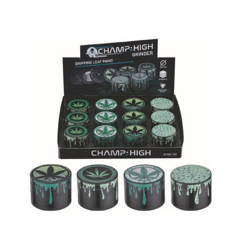 Grinder metallo dripping leaf 4 strati 40mm art.40506180  1 pz