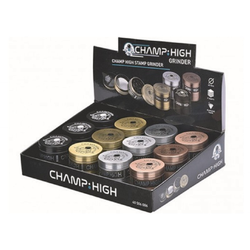 Grinder metallo high stamp 4 strati 40mm art.40506086  1 pz
