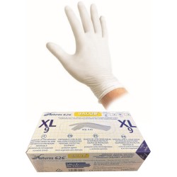 Guanti in lattice s/polvere  art.3005 tg xl-9  100 pz