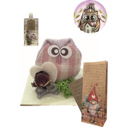 GUFETTI  CON DEDICHE ALLA MAMMA + 1 CUORE LINDT  ART.12MAM1  PZ