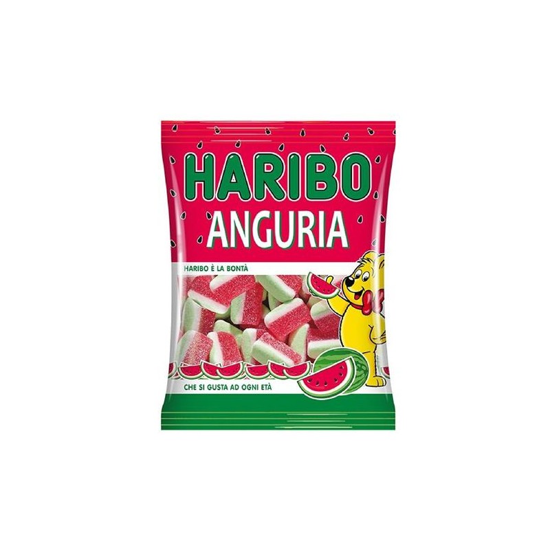 HARIBO ANGURIA GOMMOSE FRUTTA 61512 80 GR 5 PZ