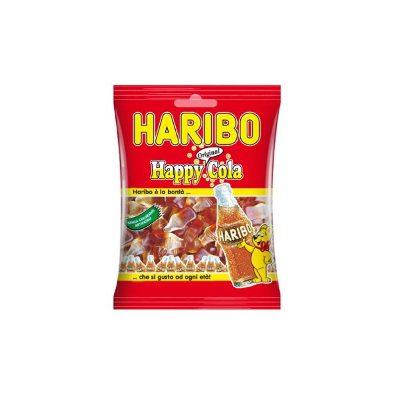 HARIBO HAPPY COLA  GOMMOSE FRUTTA 36101 80 GR 5 PZ