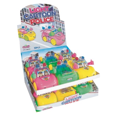 LIGHT CARTOON POLICE 12 PZ