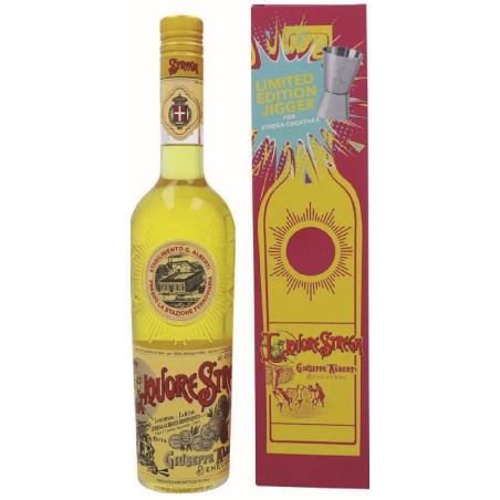 LIQUORE STREGA IN ASTUCCIO+ JIGGER ART.1625 70 CL  1 PZ
