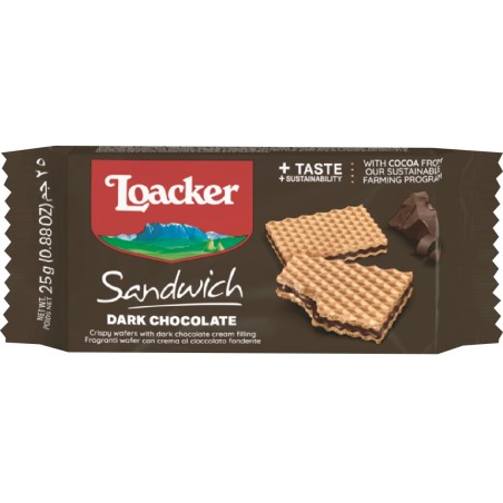 LOACKER SANDWICH DARK  GR 45 25 PZ