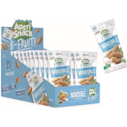 Mandorle al naturale sgusciate aperisnack art.013  gr 25 x20 pz