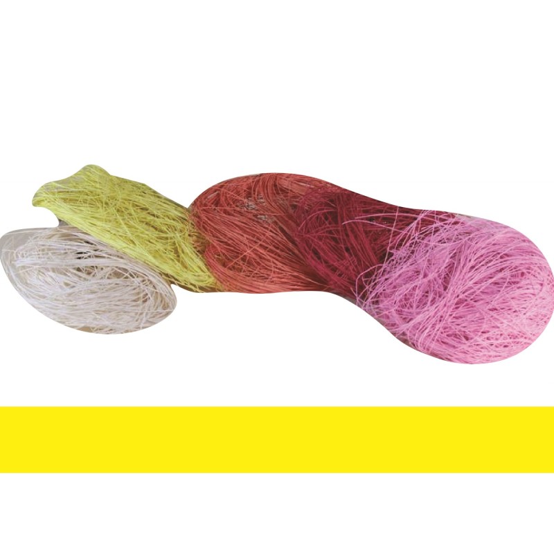 Matassa midolino fine giallo  gr 100 art.300700 1 pz