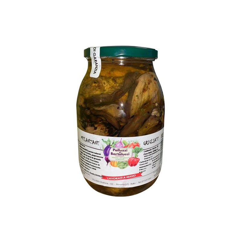 MELANZANE  GRIGLIATE  SOTT' OLIO 2.900 GR 1 PZ