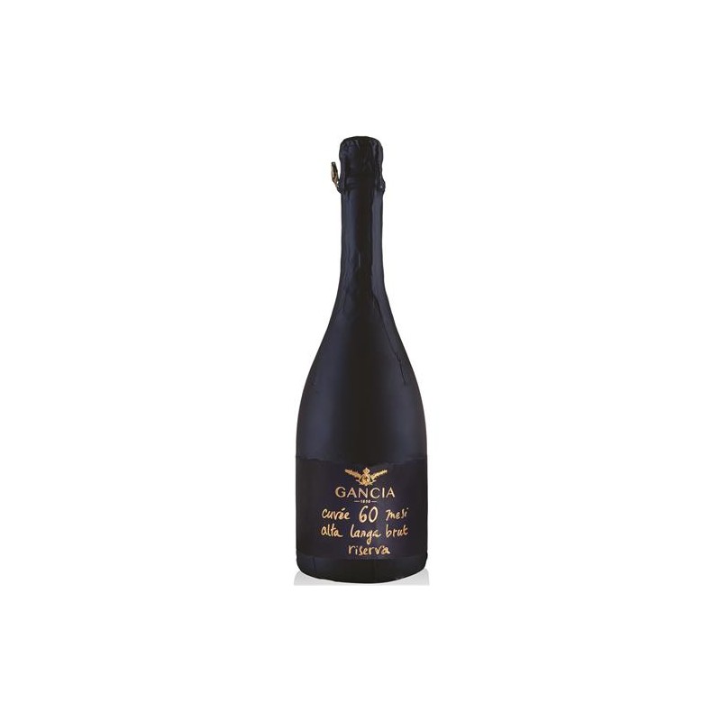 MILLESIMATO DOCG RISERVA  2011 ALTA LANGA BRUT CUVEE' 60 MESI  GANCIA 12,5 %  CL75   1 PZ