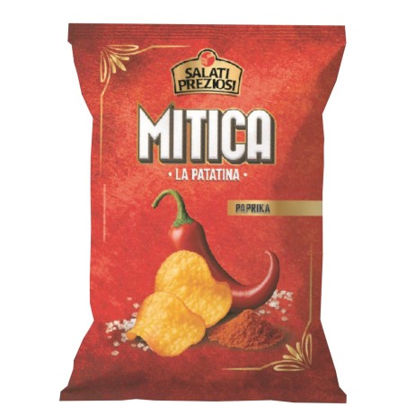 Mitica La patatina paprika MI7529   gr 100x 12 pz