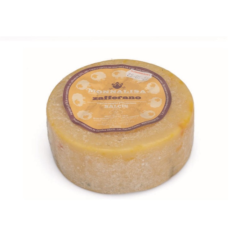 MONNALISA FORMAGGIO DI PECORA  ALLO ZAFFERANO ART.ML044 500 GR  1 PZ