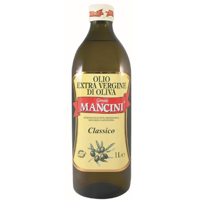OLIO EXTRA VERGINE DI OLIVA  VETRO MANCINI 1 LT  1 PZ
