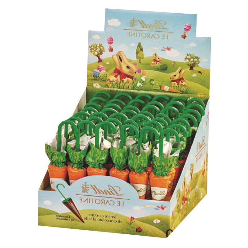 Ombrellini Carotine Latte Gold Bunny art.958662  gr 13.5 x 48 pz