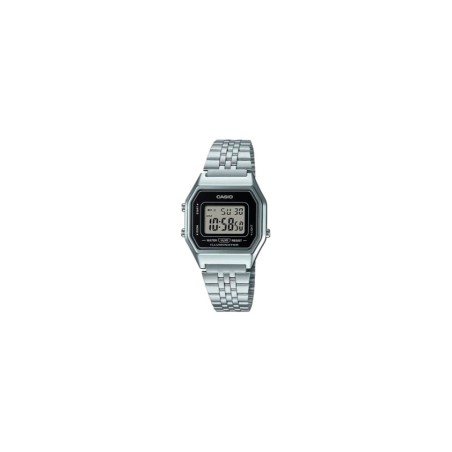 Orologio casio acciaio medio art.la680wa-1df 1 pz ( luce led - cassa in resina - vetro acrilico - chiusura regolabile - impermea