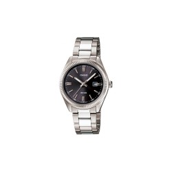 Orologio casio in acciaio a lancette  art.vari 1 pz ( lancette - 50 mt impermeabile )