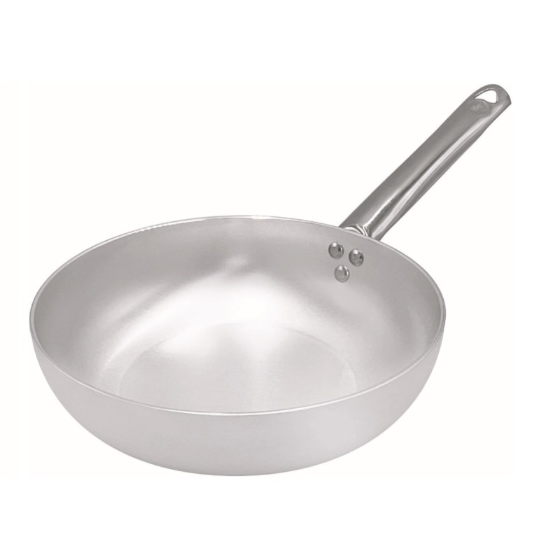 PADELLA SVASATA  ALLUMINIO PER INDUZIONE  ART.2007750  CM 28  1 PZ