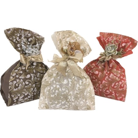 PANETTONE CLASSICO ALTO IN SACCO TNT RIUTILIZZABILE ART.7654  GR 750 1 PZ