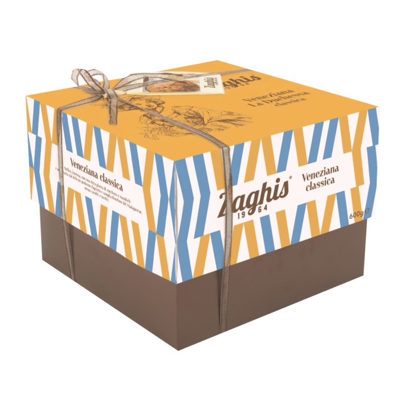 Panettone La Duchessa Veneziana con Mandorle art.7712  gr 600  1 pz