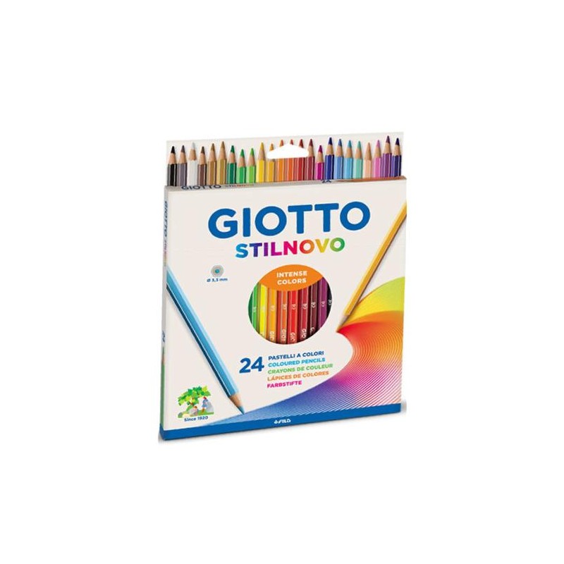 PASTELLI GIOTTO STILNOVO  CONF.DA 24 ART.256600 1 PZ