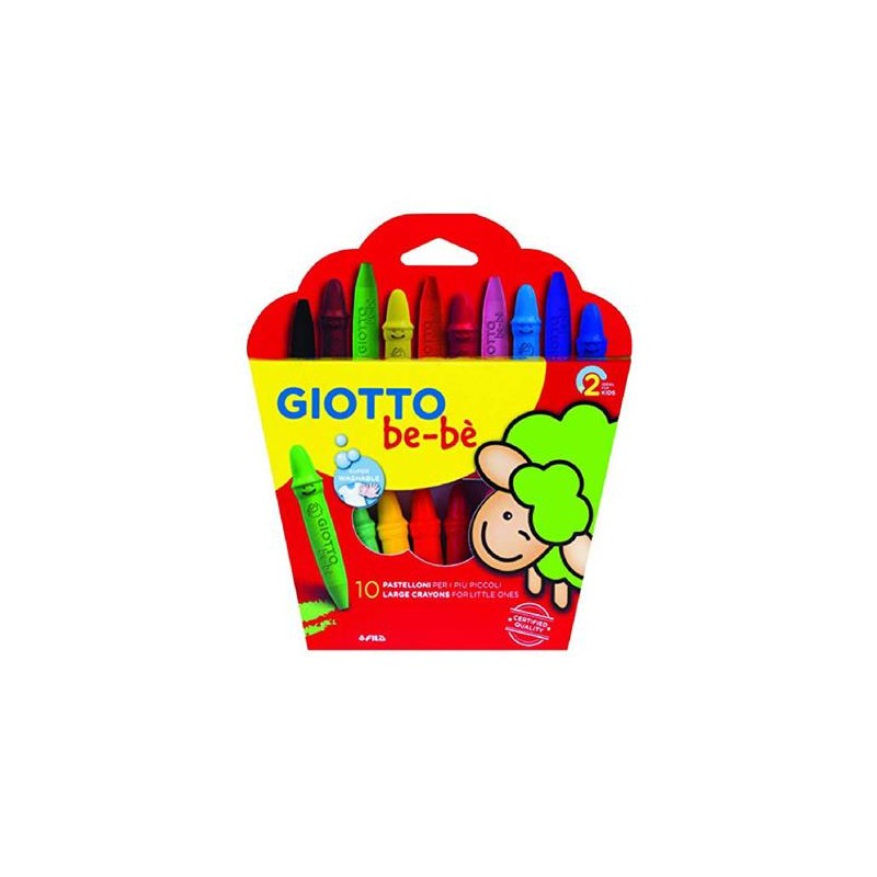 PASTELLONI GIOTTO BE-BE' CONF.DA 12 C/APPUNTAMATITONE  ART.466800 1 PZ