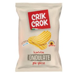 Patatina crik crok ondulate neutre  0165  70 GR 14 PZ