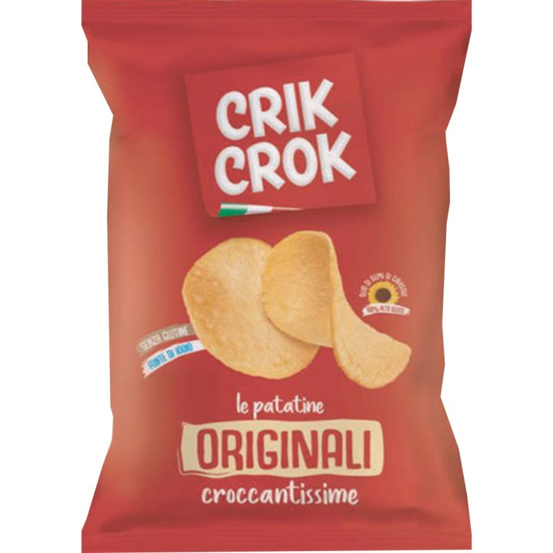 Patatina Crik Crok originali neutre 0188  400 gr x 1 pz