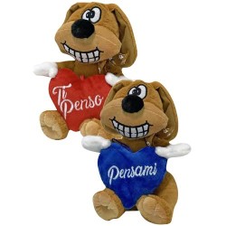 PELUCHE DOG TI PENSO VP 53 CM 25 + 5 CIOCCOLATINI ASSORTITI  1 PZ