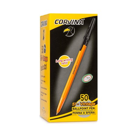 Penna a sfera nera  art.51-classic 50 pz