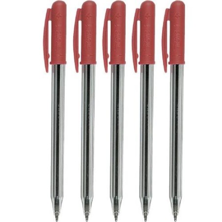PENNA A SFERA TRATTO 1UNO  ART.825002 ROSSO  50 PZ