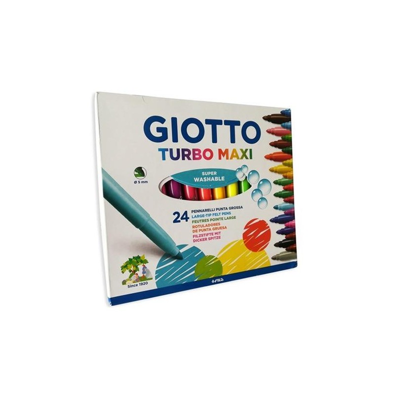 PENNARELLI GIOTTO TURBO MAXI COLOR ART.455000 24 1 PZ