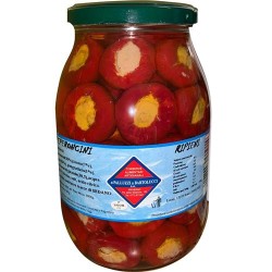 PEPERONCINI RIPIENI CON TONNO  SOTT' OLIO 1 KG  1 PZ