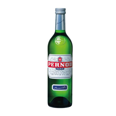 PERNOD DISTILLATO ALL'ANICE  STELLATO ED ERBE AROMATICHE 40% CL 0,70  1 PZ