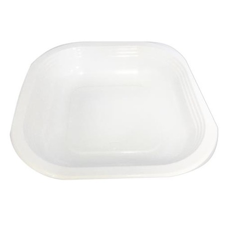 Piatto piano  in propilene per microonde art.P1-25 200 pz